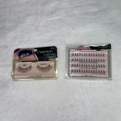 Ardell Medium Brown Lashes 2 Pack Demi 120 & Flare Individual Lashes New in Box  - Image 1 of 4