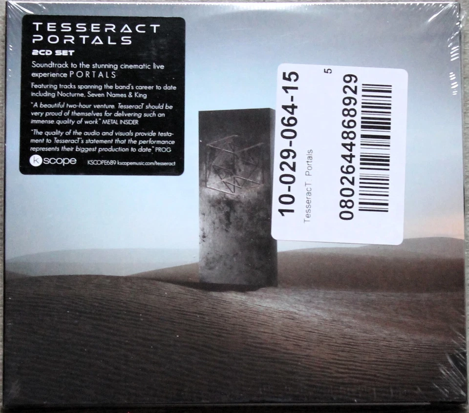 Tesseract - Portals (2021) (2xCD) (Kscope - KSCOPE689) (Neu OVP)