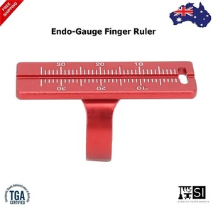 Endo Gauge Finger Ruler, Dentist Rulers Dental Examination Clinical Instruments - Picture 1 of 4