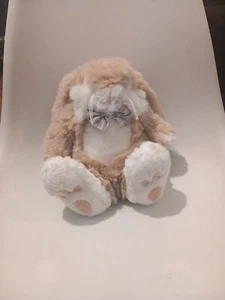 Keel Toys Patchfoot Bunny Rabbit Pink Plush Soft Toy Simply Soft Medium Easter - Picture 1 of 7