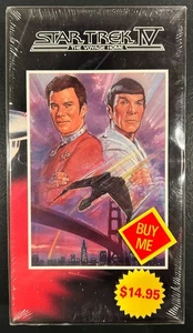 Star Trek IV The Voyage Home (VHS, 1991, 1986 Film) Brand New Sealed - Picture 1 of 6