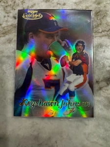 John Elway 1999 Topps Gold Label ERROR Keyshawn Johnson  Denver Broncos READ - Picture 1 of 4