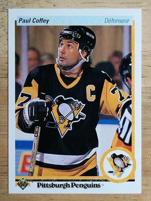 1990-91 Upper Deck French #124 Paul Coffey - Image 1 of 2