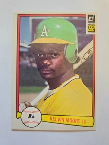 1982 DONRUSS KELVIN MOORE #534 NM - Foto 1 di 1