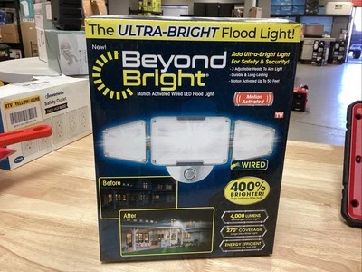 Beyond Bright Motion Activated Wired LED Flood Light (21009)
