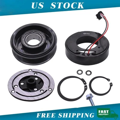 Nuevo kit de embrague compresor de aire acondicionado para Chevrolet Colorado GMC Canyon 2015-2016 V6 3,6 L Foto 1 de 4