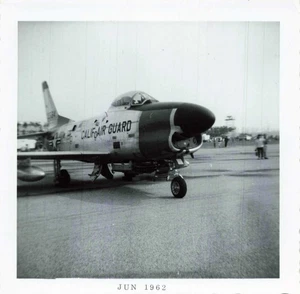 Foto Vintage Aereo California Air Guard Jet Landing Gear - Foto 1 di 1
