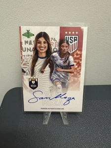 Parkside NWSL 2025 Club and Country Signature Series Sam Meza Auto C - Imagen 1 de 2