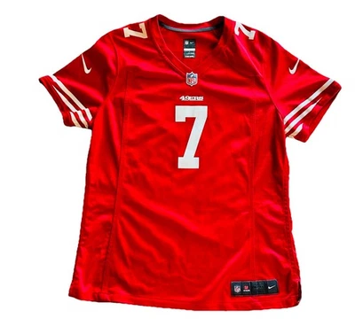 Camiseta Nike San Francisco 49ers Colin Kaepernick #7 Jóvenes Niños Talla XL Roja NFL Foto 1 de 4