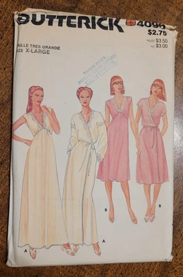 BUTTERICK / Pattern 4096 / XL - Image 1 of 2