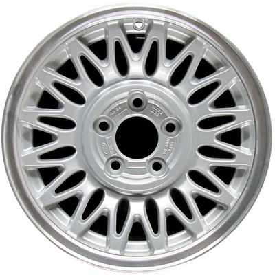 Wheel Rim Lincoln Town Car 15 1993-1997 F3VY1007C F3VC1007AA OEM Silver OE 3053 - Image 1 of 4