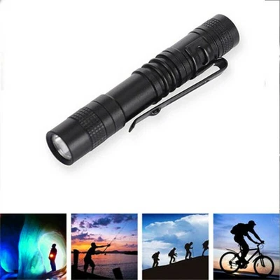 UMEXUS Portable Tactical Flashlight Mini Super Bright Penlight Small LED Torch Light✔