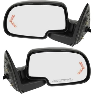 Power Mirror Set For 2003-06 Silverado 1500 with Signal and Puddle Light Heated - Picture 1 of 12
