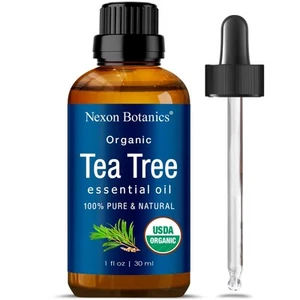 Organic Tea Tree Oil 30 ml - Pure Natural Essential Oil for Skin, Hair, Face,... - Picture 1 of 8