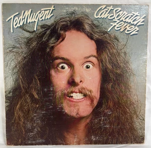 Ted Nugent Cat Scratch Fever Vinyl LP Epic JE 34700 1st Pressing 1977 Wang Dang - Picture 1 of 9