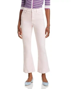Veronica Beard Carson High Rise Ankle Flare Jeans in Pink Haze Womens Size 31 - Picture 1 of 21