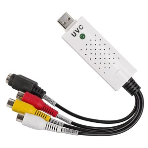 USB Capture Card RCA S-Video VHS DVD Camera Input Video Audio Adapter Recorder - Picture 1 of 8