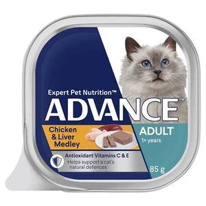 Advance Cat Chicken & Liver Medley 85g - Picture 1 of 2