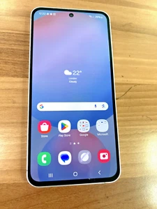 Samsung Galaxy S24 FE 128gb Sapphire Blue Unlocked **V Good Condition** - Afbeelding 1 van 2