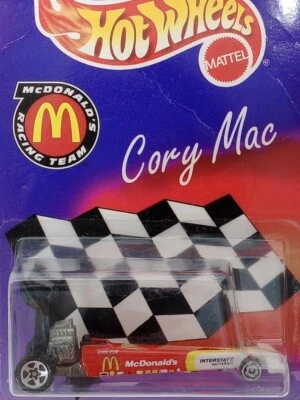 1996 Mcdonald’s Racing Team Hot Wheels MATTEL NHRA Cory McClenathan #16201 1:64  - Image 1 of 3