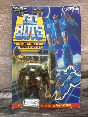 Vintage Tonka Bandai Transformer GOBOTS Machine Robo PINCHER Monster Go Bot 7255 - Image 1 of 4
