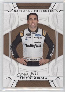 2022 Panini National Treasures /25 Aric Almirola #33