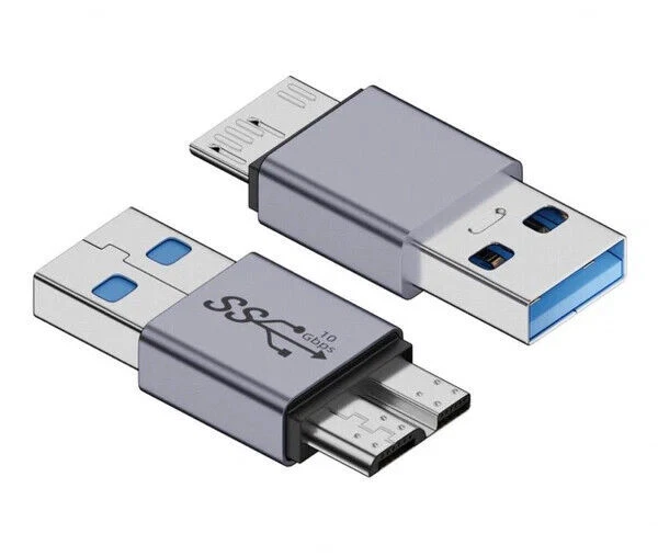 USB 3.0 to Micro B Data Charging Extension Adapter | Male to Male - Image 1 of 4