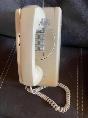 Vintage CORTELCO 255444 Push Button Wall Telephone - Image 1 of 3