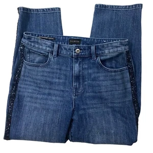 Talbots High Waist straight leg Ankle Jeans Women's 8P - Picture 1 of 4