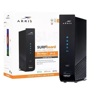 Arris SURFboard SBG7400AC2-RB Wi-Fi 5 Cable Modem AC2350 DOCSIS 3.0 BRAND NEW!! - Picture 1 of 7