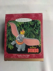 Hallmark 1999 Keepsake Ornament "Dumbo's First Flight" - Picture 1 of 7