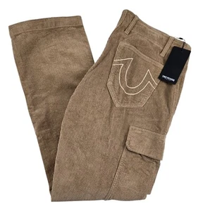 True Religion Cordhose Herren Größe 30 Actual 32 Cargo NEU - Bild 1 von 7