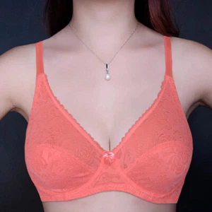 Lot Colors Unlined Womens Bras Lace Brassiere Sexy Lingerie Underwire Bra Gifts - Picture 1 of 17