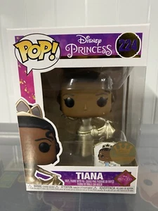 Disney Tiana (con pin) Funko Pop! Vinilo #224 exclusivo Princesa y la rana - Imagen 1 de 6