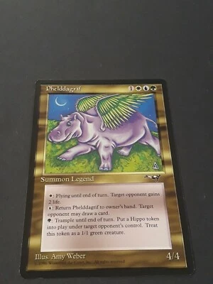 Rare Magic Gathering Phelddagrif near mint light play Gradeable Condition MTG - Image 1 of 4