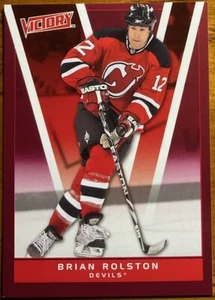 2010-11 Upper Deck Victory Red Brian Rolston #117 New Jersey Devils - Picture 1 of 2