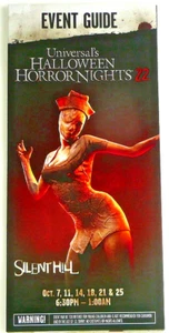 HALLOWEEN HORROR NIGHT 2012 22 NO WAY OUT SILENT HILL GUÍA DE EVENTOS UNIVERSAL - Imagen 1 de 2