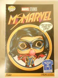 MARVEL Ms. Marvel Funko POP! Tees MS. MARVEL BOXED T-SHIRT Men's LARGE - NIP - Picture 1 of 6
