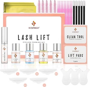 kit laminazione ciglia, kit permanente per ciglia lifting set professionale - Foto 1 di 7
