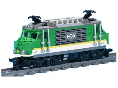 Neu Lego City Güterzug Motorwagen Lok 60198 Waggon Power Motor dabei - Bild 1 von 3