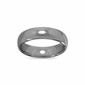 Anillo de boda de carburo de tungsteno de 6 mm tamaño 5 - Imagen 1 de 1