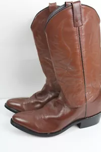 Botas Dan Post Western Marrón Para Hombre 7.5D Cuero de Vaca - Imagen 1 de 5