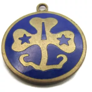 Girl Guide Vintage Pendant Charm - Picture 1 of 4