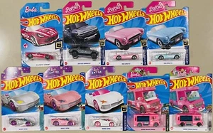 Hot Wheels Barbie Lot Of 9 1956 Corvette ‘14 Corvette Stingray Barbie Extra - Bild 1 von 1