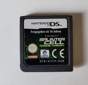 Splinter Cell Chaos Theory - Nintendo DS - EUR - Imagen 1 de 2