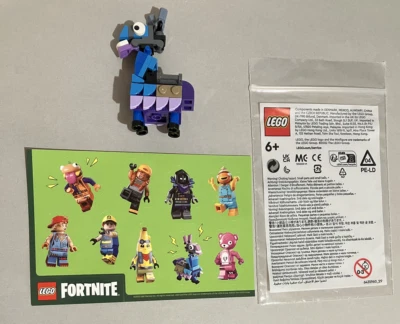 Lego Fortnite Supply Llama (Loot) Poly Bag Mini Fig Promotion with Sticker Japan - Image 1 of 4