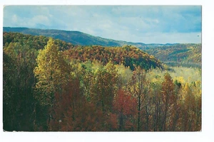 Herbstfarben Laub Postkarte Tenn Great Smoky Mountains Nationalpark - Bild 1 von 2