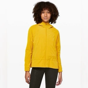 Lululemon Pack It Up Jacket Women’s Sz 6 Honeycomb Hooded Cinch Waist Pockets - Picture 1 of 16