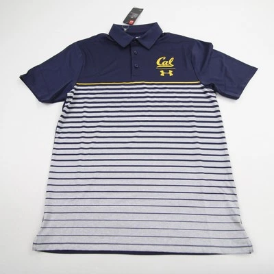 California Golden Bears Under Armour The Playoff Polo Polo Men's Navy/Gray New - Image 1 of 4