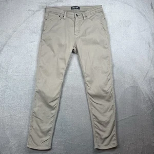 Pantalones ajustados DU/ER sin sudor para hombre 34 X 30 caqui cinco bolsillos algodón Lyocell elástico - Imagen 1 de 14